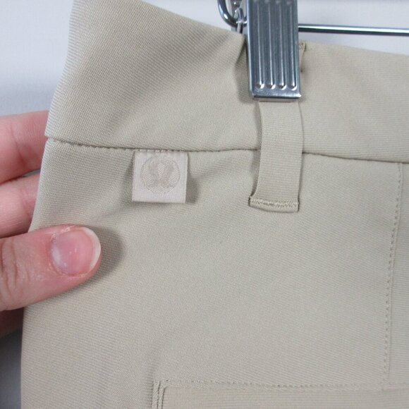 Lululemon Commission Pant Classic 32" Men 34 Beige Chino Stretch Performance 420 - Picture 3 of 11